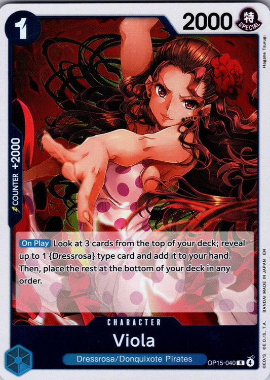 Viola Foil R Adventure on Kami's Island OP15-040 LP