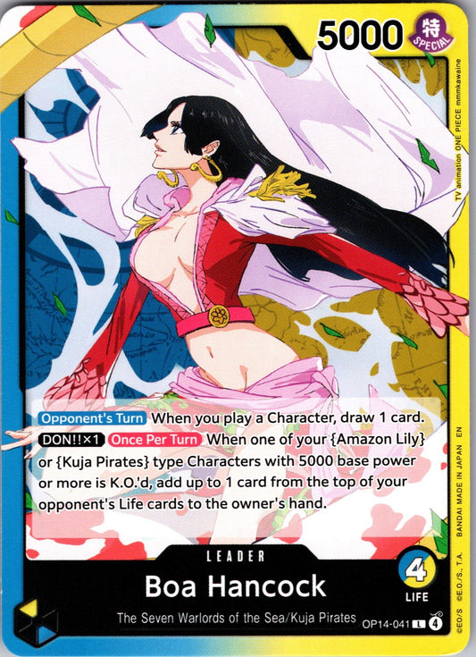 Boa Hancock L The Azure Sea's Seven OP14-041 LP