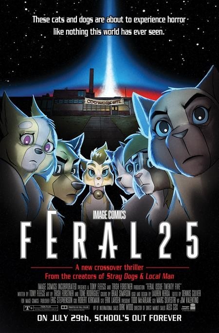FERAL #25 CVR B TONE RODRIGUEZ & ALLEN PASSALAQUA FACULTY HOMAGE VAR FOC 7/6/26