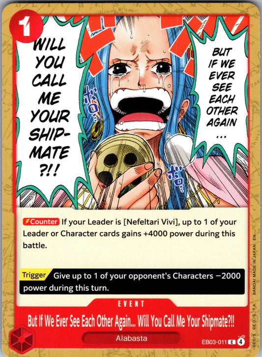 But If We Ever See Each Other Again... Will You Call Me Your Shipmate?!! C Extra