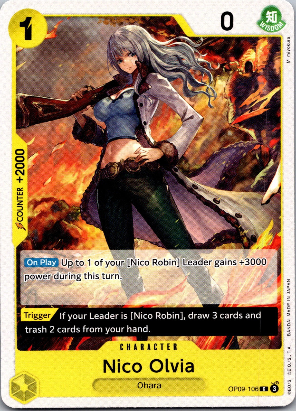 Nico Olvia C Emperors in the New World OP09-106 LP