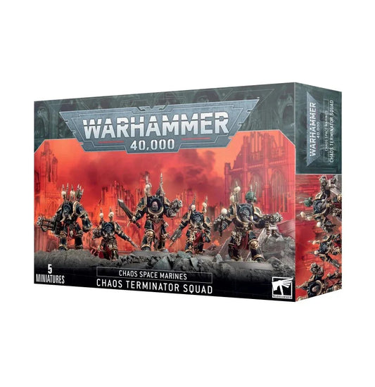 Chaos Space Marines Terminator Squad - Warhammer 40k - Brand New! 43-19