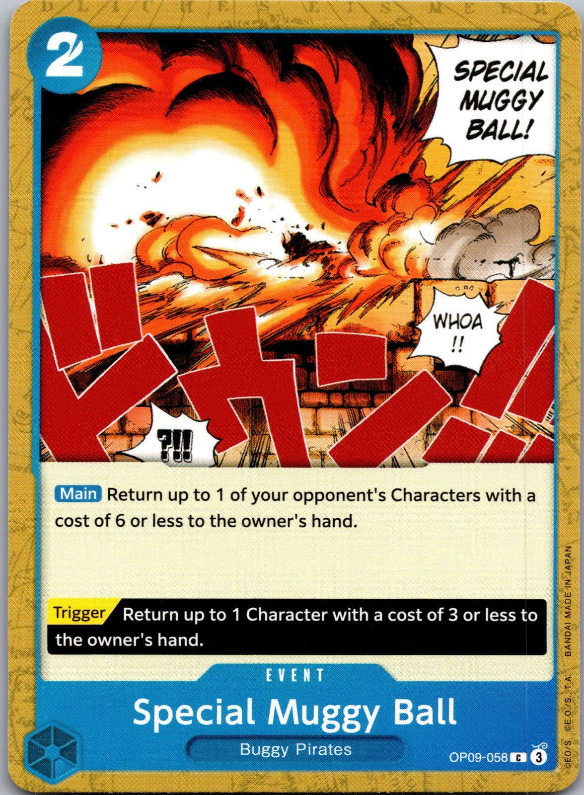 Special Muggy Ball C Emperors in the New World OP09-058 LP