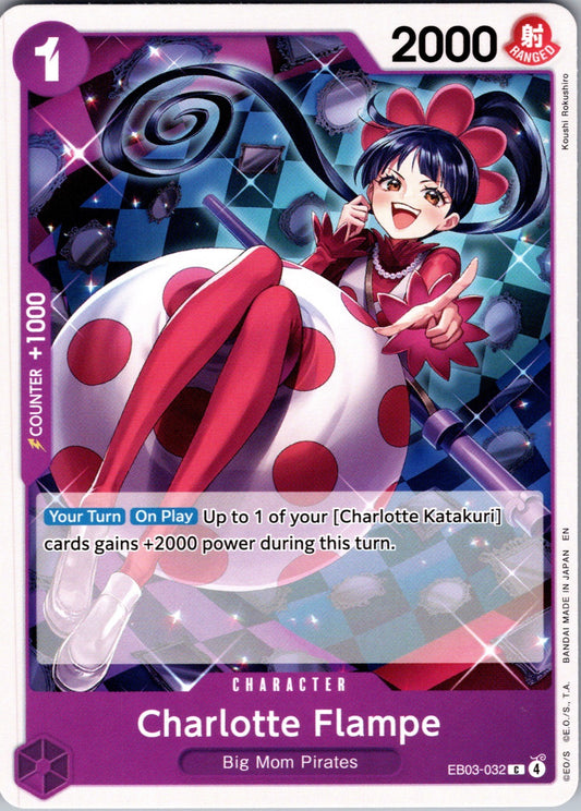 Charlotte Flampe C Extra Booster: One Piece Heroines Edition EB03-032 LP