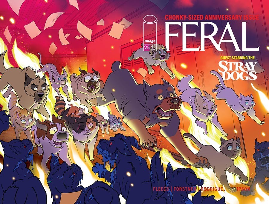 FERAL #25 CVR A TONY FLEECS & TRISH FORSTNER WRAPAROUND FOC 7/6/26