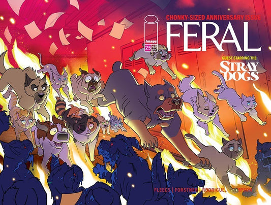FERAL #25 CVR A TONY FLEECS & TRISH FORSTNER WRAPAROUND FOC 7/6/26