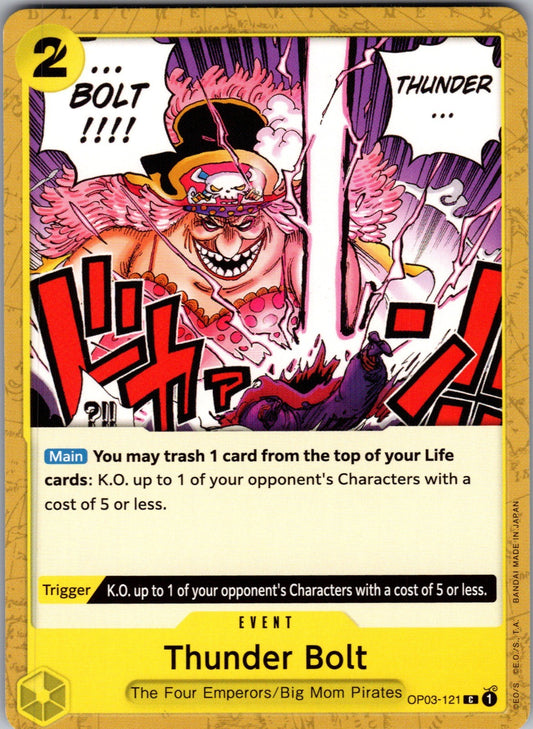 Thunder Bolt C Pillars of Strength OP03-121 LP