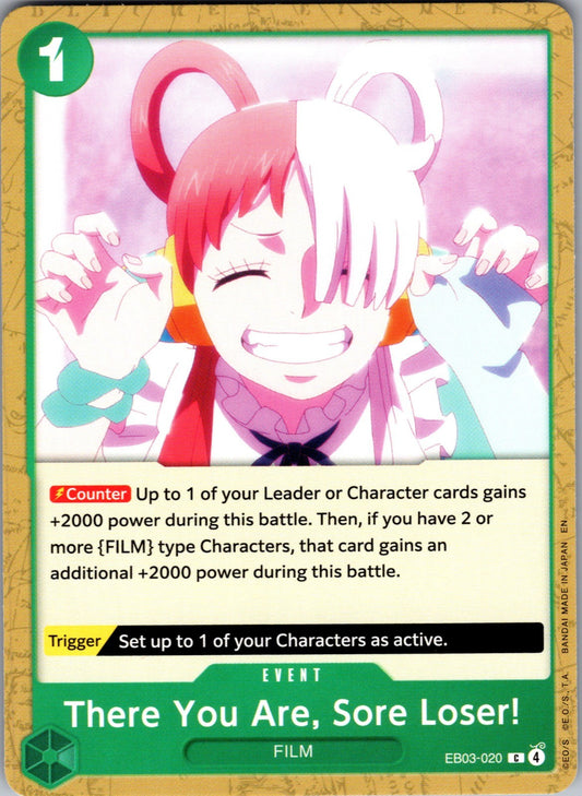 There You Are, Sore Loser! C Extra Booster: One Piece Heroines Edition EB03-020