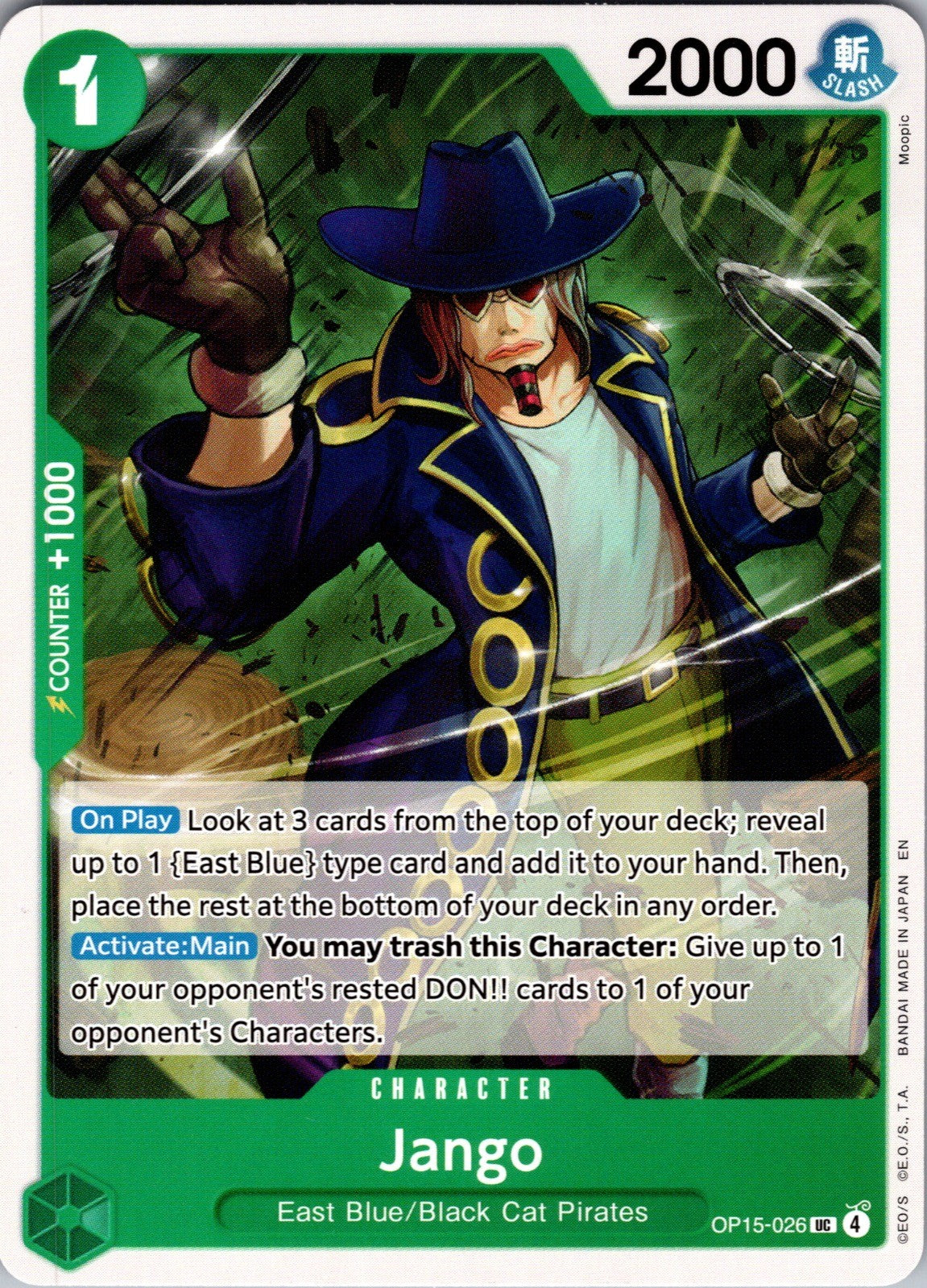 Jango UC Adventure on Kami's Island OP15-026 LP