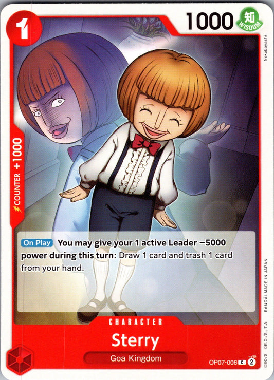 Sterry C 500 Years in the Future Pre-Release Cards OP07-006 LP