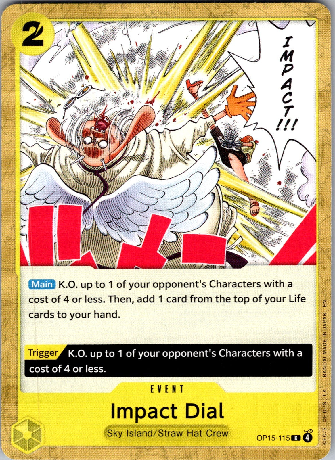 Impact Dial C Adventure on Kami's Island OP15-115 LP