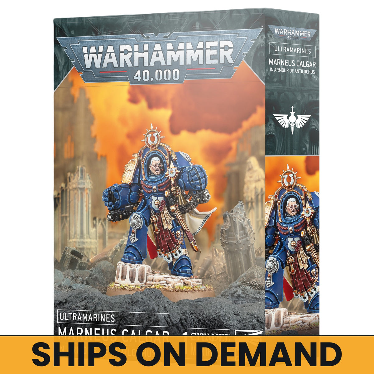 MARNEUS CALGAR IN ARMOUR OF ANTILOCHUS