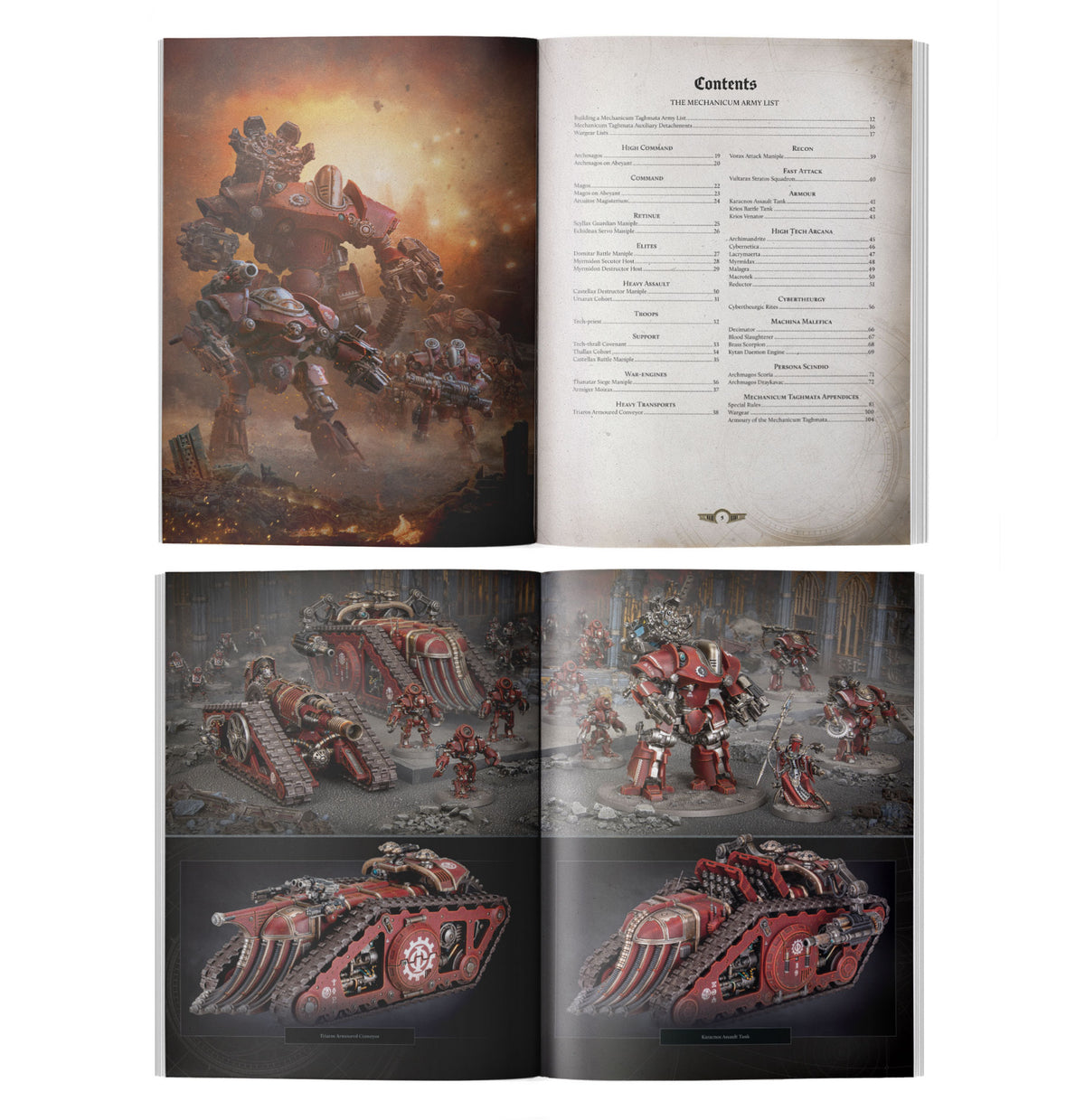 Liber Mechanicum: Forces of the Taghmata Army Book