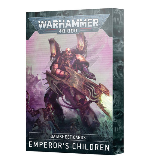 Warhammer 40,000 - Emperor's Children: Datasheet Cards