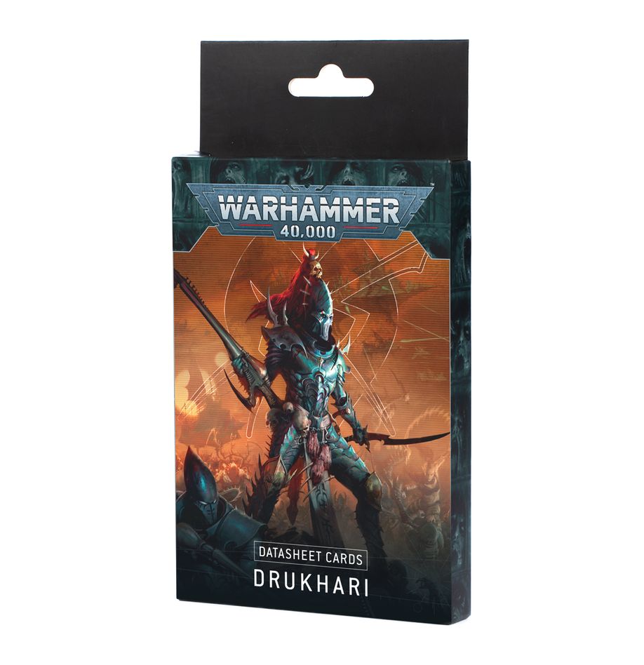 Warhammer 40,000 - Drukhari: Datasheet Cards (2025)