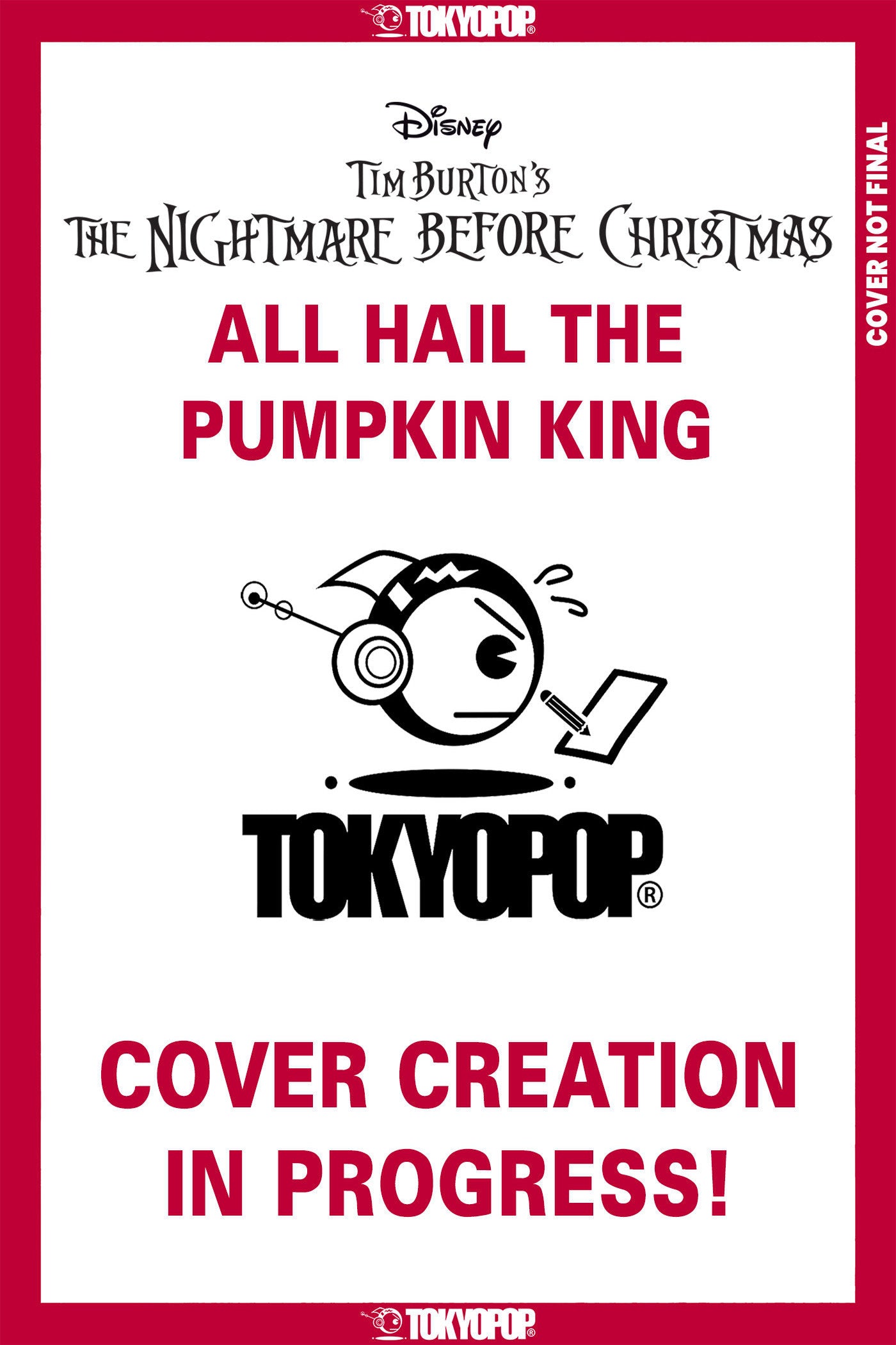 Disney Tim Burton's The Nightmare Before Christmas: All Hail the Pumpkin King, Issue #3 FOC July 27, 2026