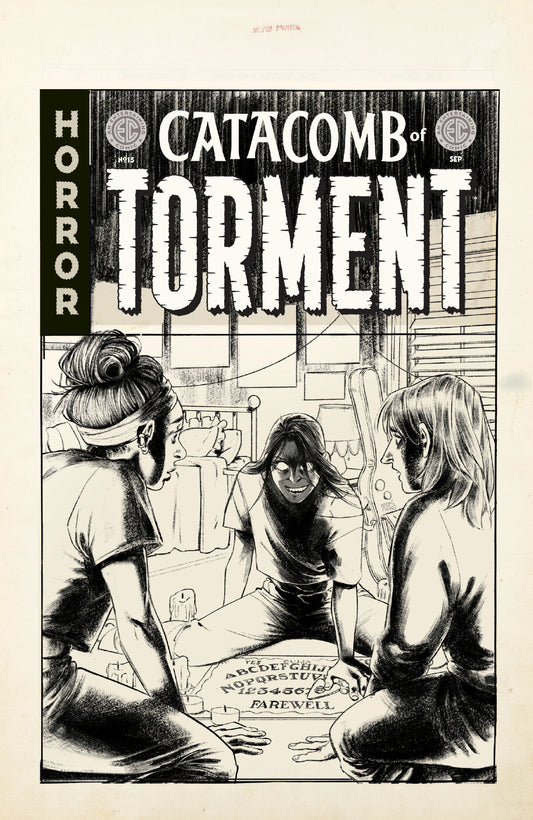 EC CATACOMB OF TORMENT #15 CVR D INC 1:20 NAOMI FRANQ B&W ARTIST EDITION VAR FOC August 10, 2026