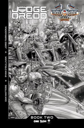 Judge Dredd/Biker Mice from Mars #2 Cover B Juan José Ryp Var FOC December 21, 2026