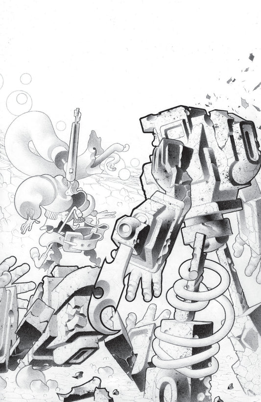 FACELESS AND THE FAMILY MAZE OF THE MECHANICAL ALIENS #3 CVR C INC 1:10 MATT LESNIEWSKI VAR FOC August 17, 2026