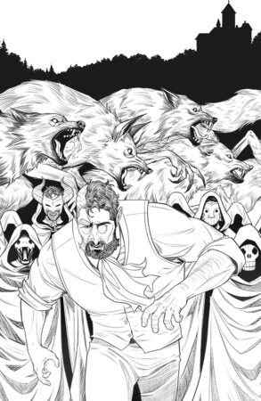 Prometheus Graft The Slayings at Deaths End #2 Cover C Caitlin Yarsky B&W 1:10 Var [1:10] FOC December 14, 2026