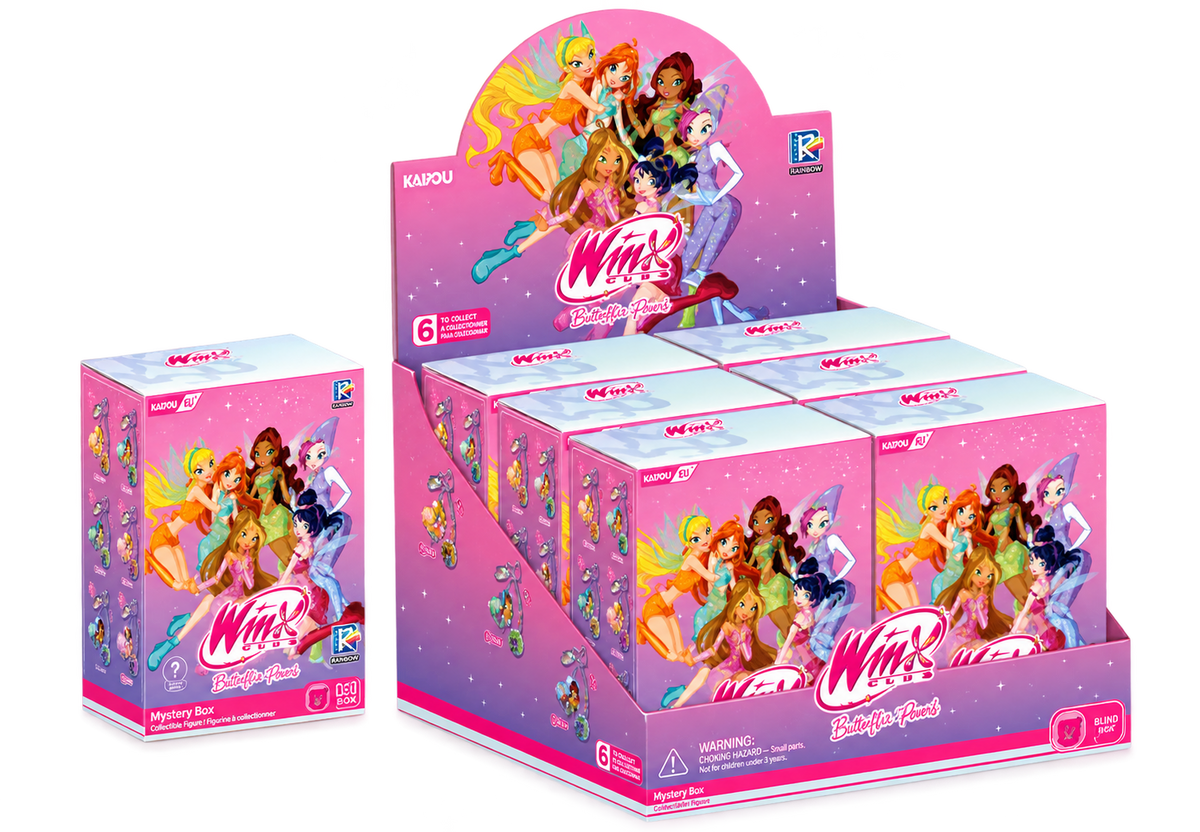 Winx Club: Acrylic Charm 01 Blind Mini Box (Single) FOC October 25, 2026