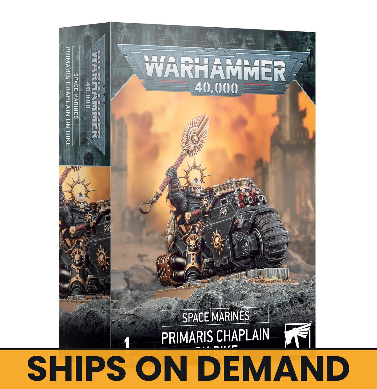 SPACE MARINES: CHAPLAIN ON BIKE