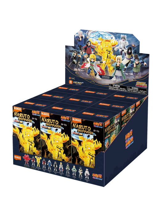 NARUTO SHIPPUDEN GV05 The Heroes of Leaf Village - Single Blind Box | Blokees