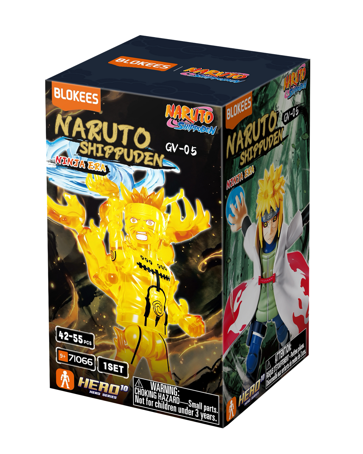 NARUTO SHIPPUDEN GV05 The Heroes of Leaf Village - Single Blind Box | Blokees