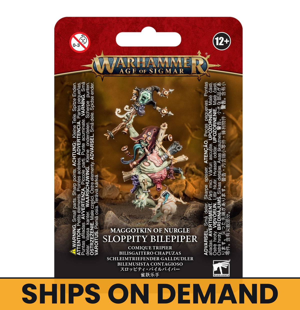 MAGGOTKIN OF NURGLE: SLOPPITY BILEPIPER
