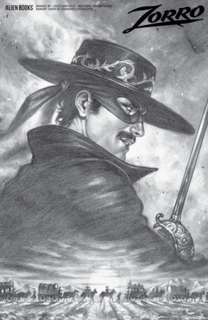 Zorro Annual #1 Variant D (Bonacorsi B&W) FOC November 2, 2026