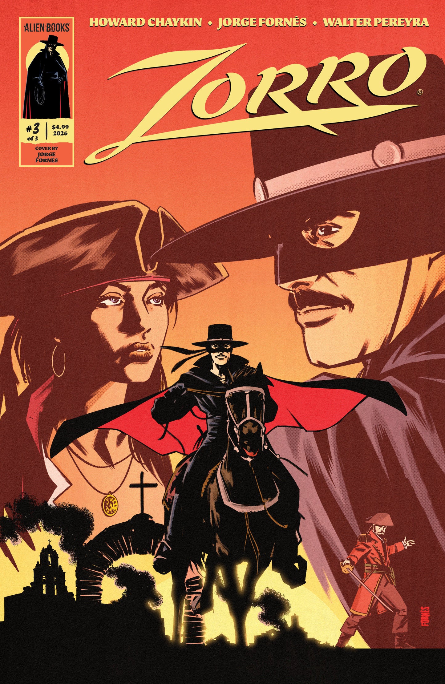 Zorro #3 Cover A (FornÃ©s)