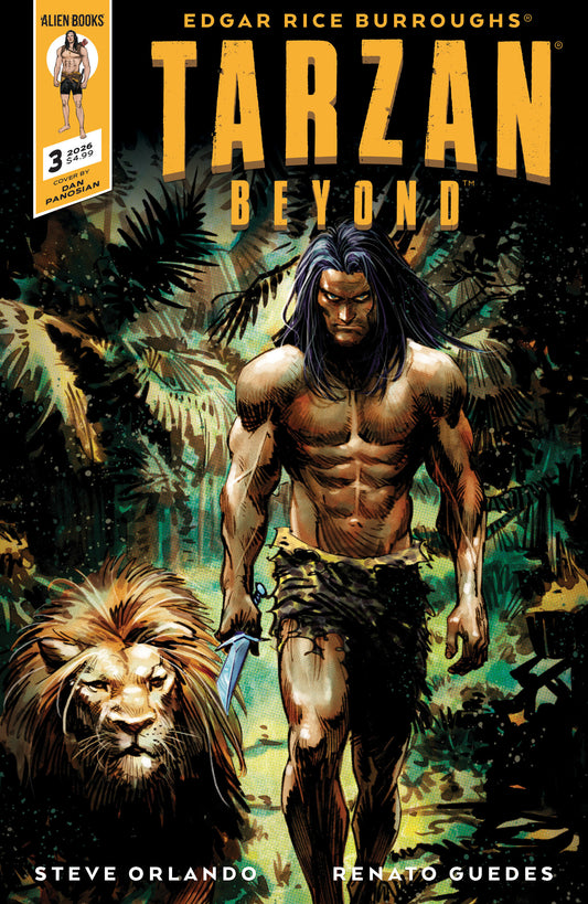 Tarzan Beyond #3 Variant C (Panosian) FOC August 3, 2026