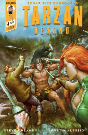 Tarzan Beyond #4 Cover A (Alessio) FOC September 28, 2026