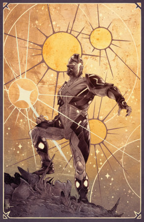 X-O Manowar: Black, White & Gold #3 Variant C (Merli Full Art) FOC November 9, 2026