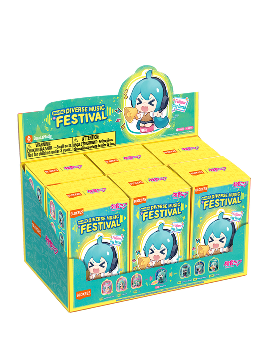 Mojipod S1 Hatsune Miku Diverse Music Festival - Single Blind Box | Blokees