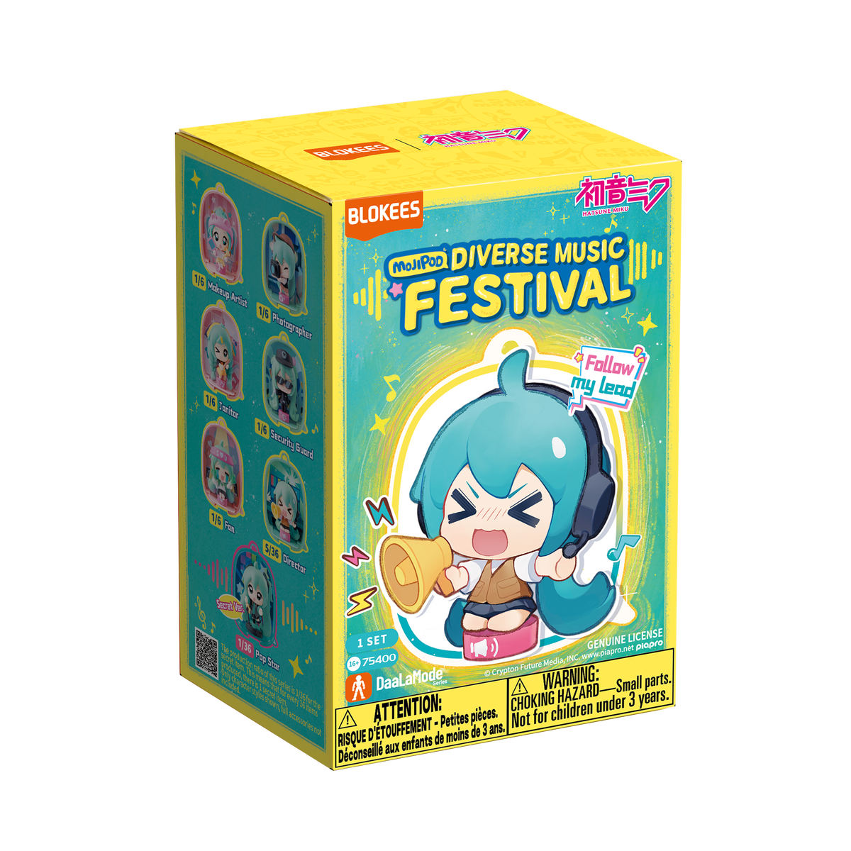 Mojipod S1 Hatsune Miku Diverse Music Festival - Single Blind Box | Blokees