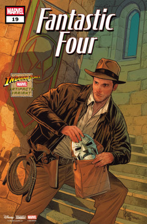 FANTASTIC FOUR #19 MARCO CHECCHETTO INDIANA JONES MARVEL ARTIFACT VARIANT FOC October 12, 2026