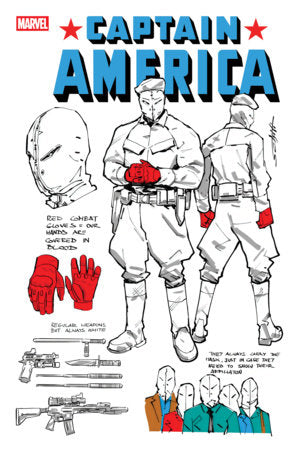CAPTAIN AMERICA #18 VALERIO SCHITI DESIGN 1:10 VARIANT [1:10] FOC November 2, 2026