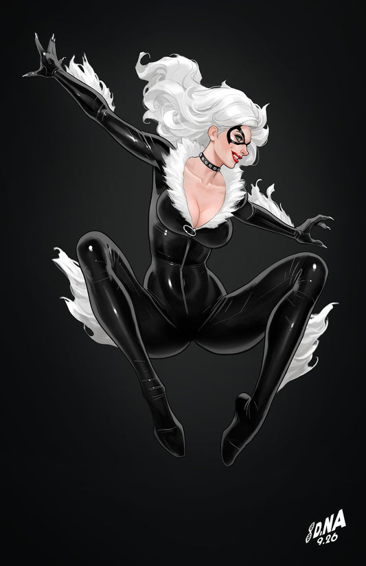 BLACK CAT #17 DAVID NAKAYAMA COLOR BLOCK BLACK VIRGIN 1:50 VARIANT [1:50] FOC November 2, 2026