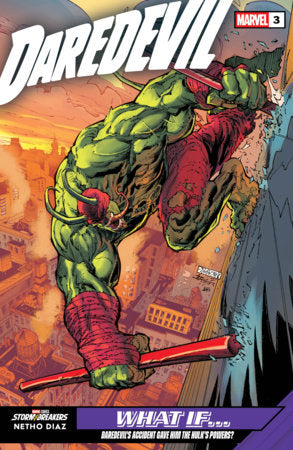 DAREDEVIL #3 NETHO DIAZ WHAT IF...? VARIANT (THERE IS NO TITLE ON TOP)