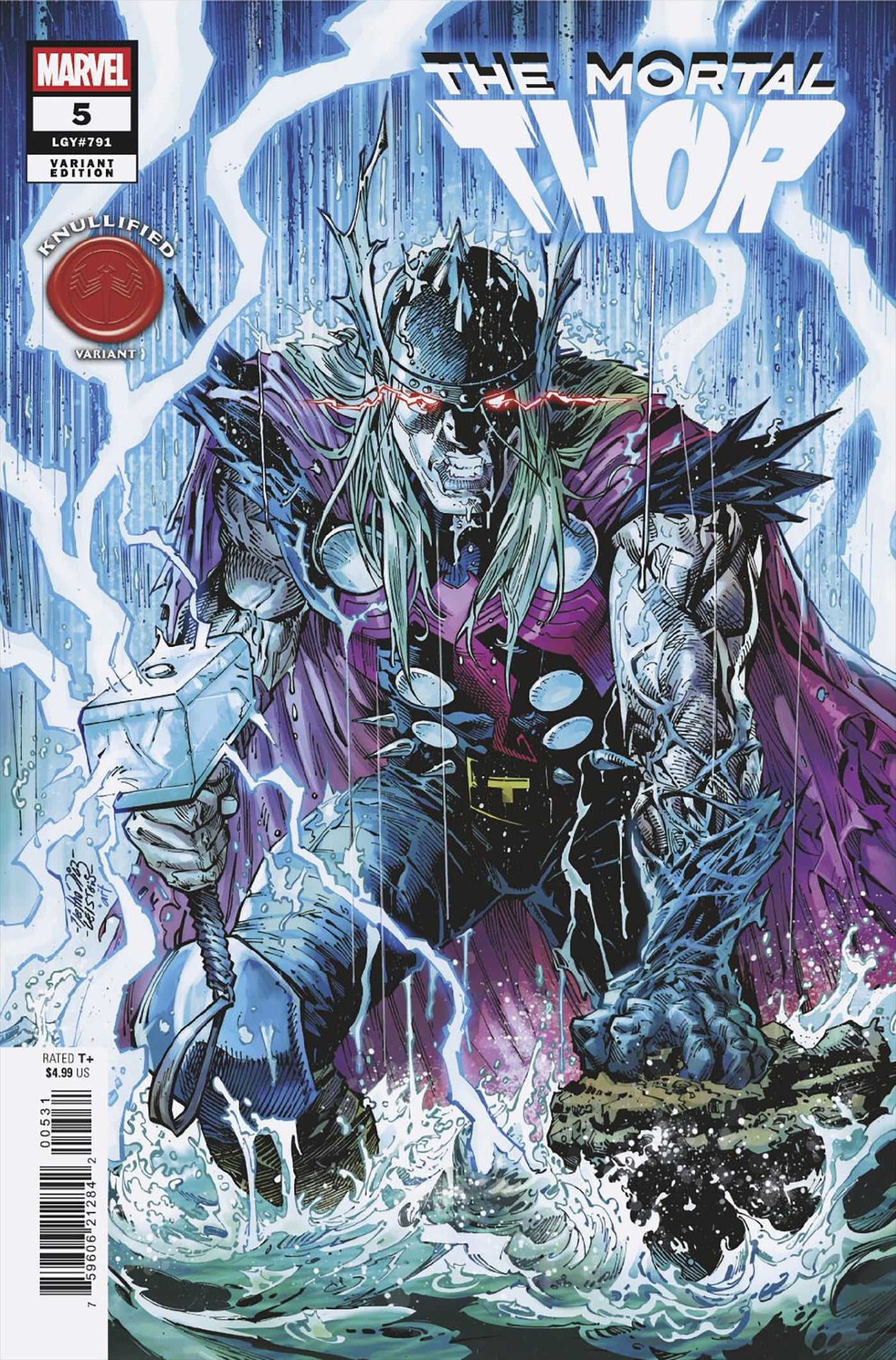 THOR #5 NETHO DIAZ KNULLIFIED VARIANT
