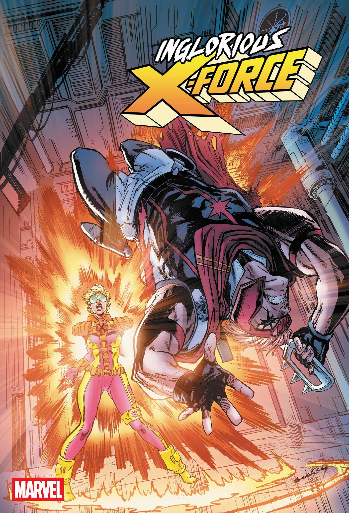 INGLORIOUS X-FORCE #9 TIM SEELEY VARIANT FOC August 10, 2026
