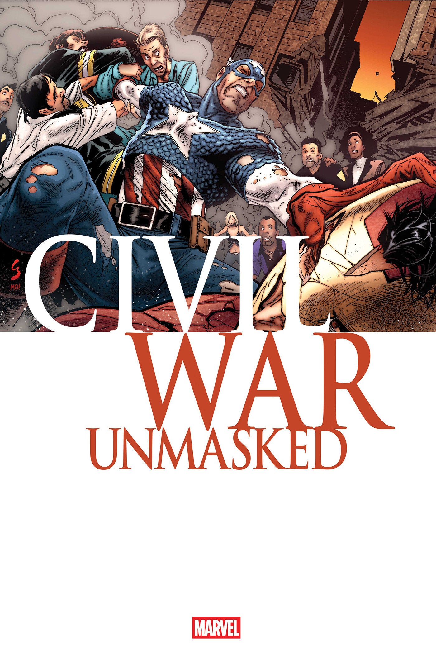 Civil War: Unmasked #5 FOC August 17, 2026