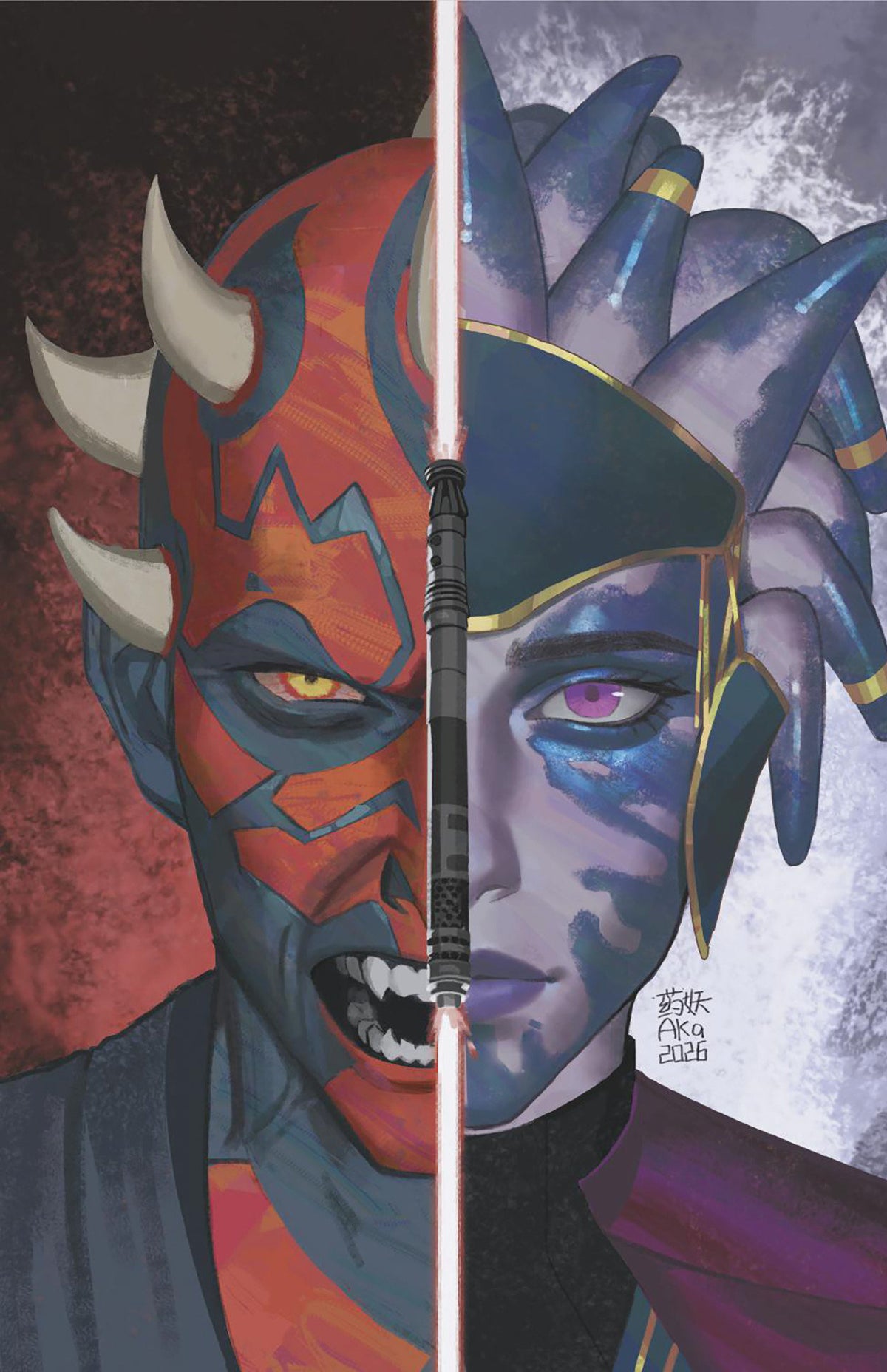 STAR WARS: SHADOW OF MAUL #5 AKA HEADSHOT VIRGIN VARIANT