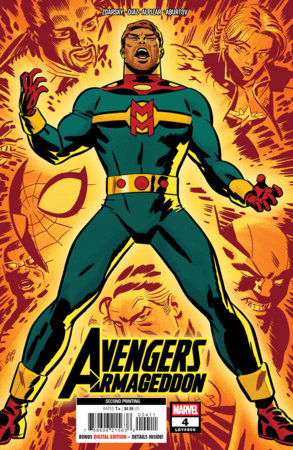 AVENGERS: ARMAGEDDON #4 MICHAEL CHO 2ND PRINTING VARIANT FOC September 28, 2026