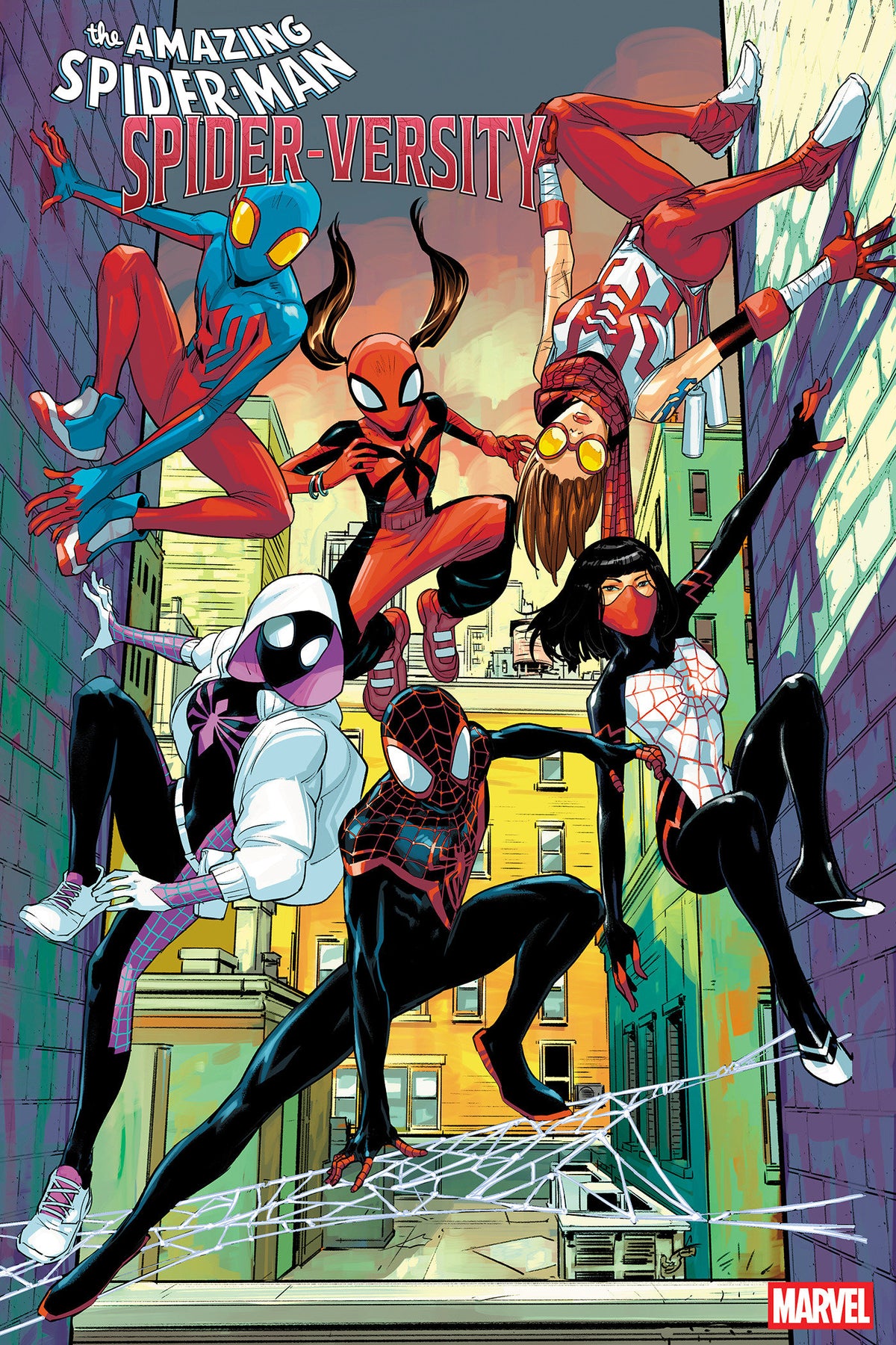AMAZING SPIDER-MAN: SPIDER-VERSITY #4 MATTEO LOLLI VARIANT