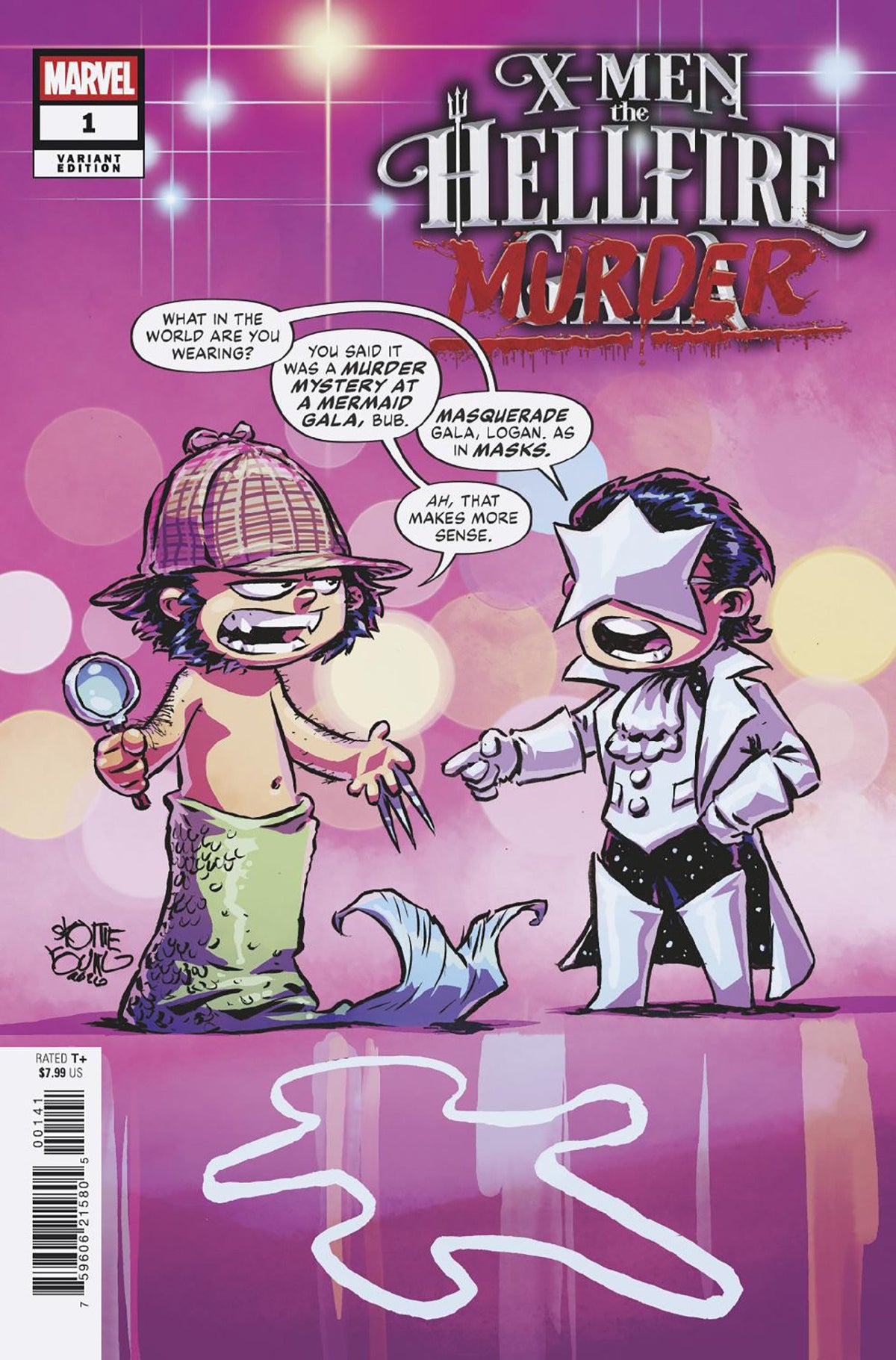 X-MEN: THE HELLFIRE MURDER #1 SKOTTIE YOUNG VARIANT