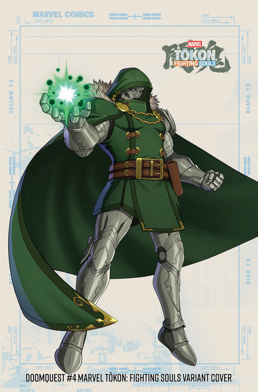 DOOMQUEST #4 MARVEL TOKON: FIGHTING SOULS VARIANT FOC August 10, 2026