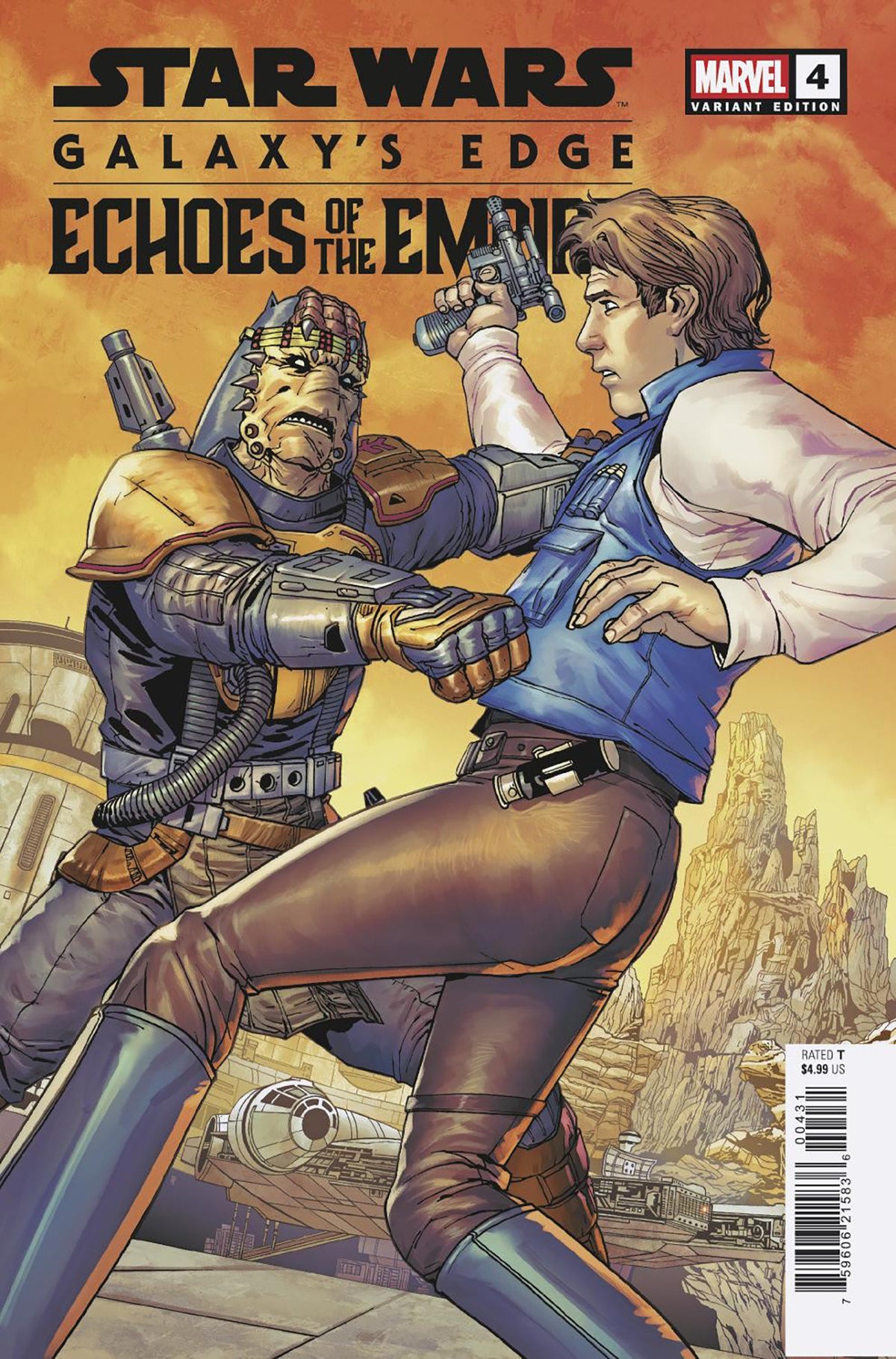 STAR WARS: GALAXY'S EDGE - ECHOES OF THE EMPIRE #4 GIUSEPPE CAMUNCOLI VARIANT