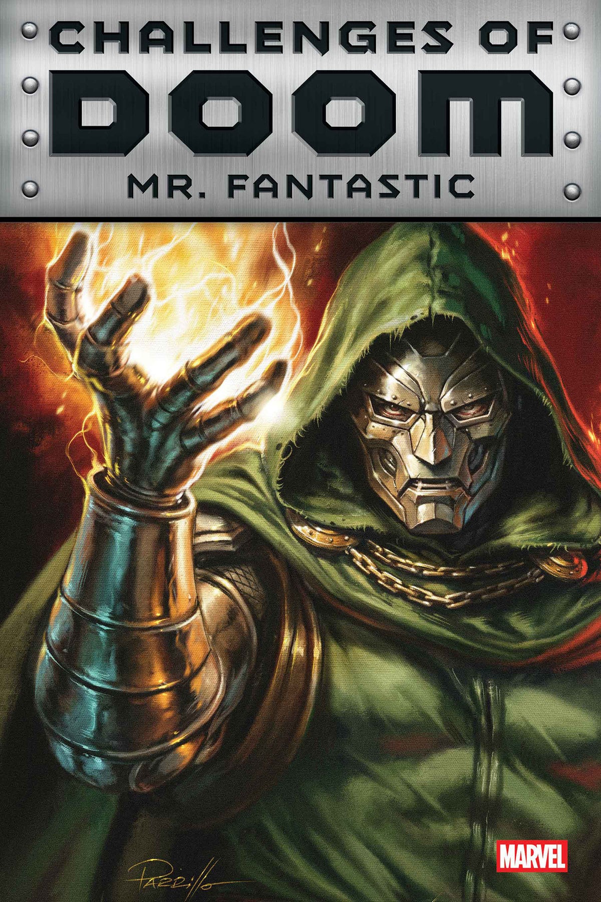 CHALLENGES OF DOOM: MR. FANTASTIC #1 LUCIO PARRILLO VARIANT